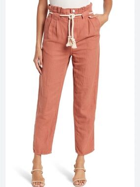 Veronica Beard Karter Paperbag Pant
